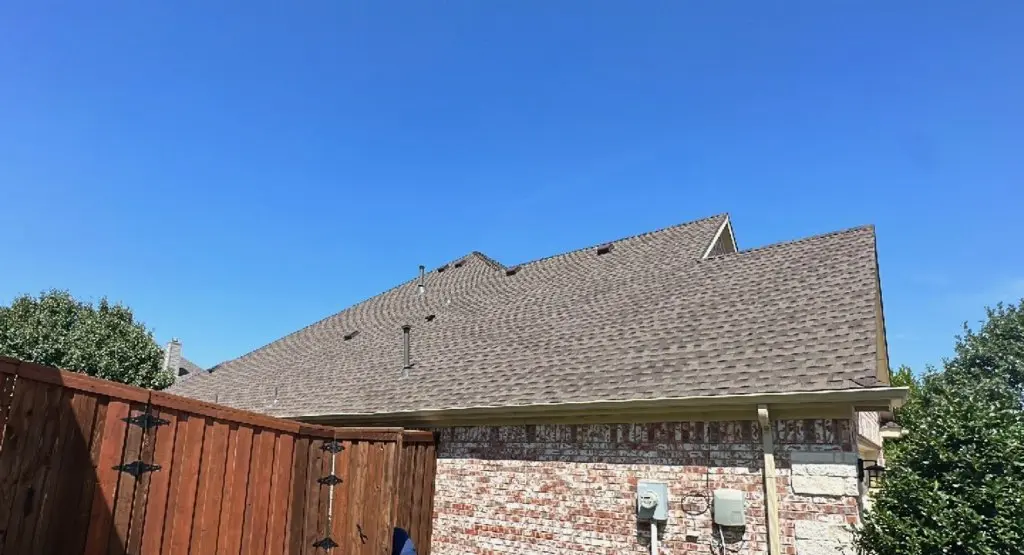 Completed roof replacement project in Canton